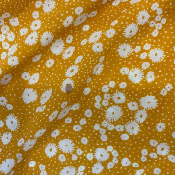 SHEIN Orange Flower Summer Dress | Size M | Bow | Mini Dress | Light Dress - Picture 6 of 6